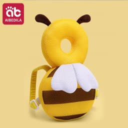 AIBEDILA Baby Head Protector Pillow Backpack Anti-Fall Safety Cushion for Newborn Toddlers Learning to Walk Kids Safe Support