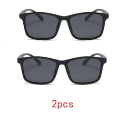 1PC Luxury Men Polarized Sunglasses Vintage Square Ultra Light TR90 Frame Driving Fishing Sun Glasses For Man UV400 Eyewear