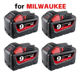 1/2/4Pcs 9.0Ah Battery Replace for Milwaukee 18V M18 48-11-1815 48-11-1850 2604-22 48-11-1840 Power Tools Battery Pin