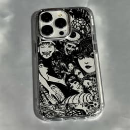 New comics Junji Ito horror Hot Anime Phone Case For iPhone 17 16e 16 15 14 13 12 11mini Pro Max X XR XSMAX Air Plus Soft Cover