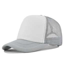 1PC Fashion Unisex Plain Baseball Cap Adjustable Trucker Flat Visor Cap Snapback Mesh Curved Men Women Casual Sun Summer Hat