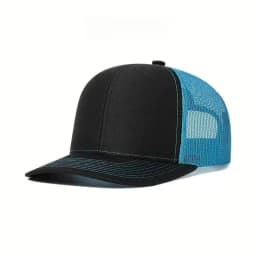 Richardson 112 Unisex Mesh Trucker Cap Breathable Sun Hat with Slightly Curved Brim Baseball Cap for All