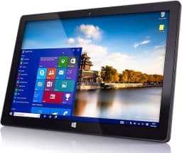 4GB RAM 64GB ROM Windows 10 Tablet PC 10.6'' Black Ultra Slim 1920x1080 Display Micro HDMI -Compatible Expandable
