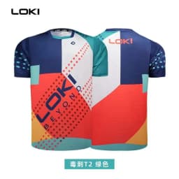 LOKI Table Tennis Jerseys Training T-Shorts New Style Absorb Sweat Comfort Top Quality Ping Pong Shirt Cloth Sport