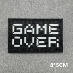3D Tactical Patches IR Reflective Badge on Backpack Vest Clothing DIY Morale Tactical Badges Hook&Loop Laser Cut Supplies