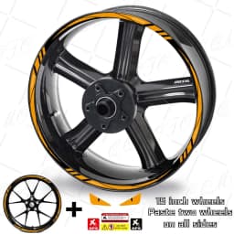 12 "13 "14" 15 "16" 17 "18" inch Decoration Reflective Motorcycle Wheel Sticker Rim Hub Tape Decals For Ducati Suzuki KTM BMW