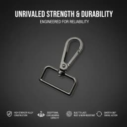 5-30pcs Metal Swivel Clasp Lobster Snap Hooks 16-38mm Dog Collar Buckles Key Belt Clip Bag Strap DIY Accessories