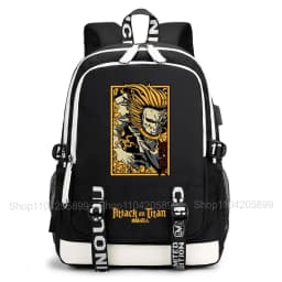 Attack on Titan Backpack Anime Mochila Student School Bag Boys Girls Gift Casual Daily Travel Rucksack