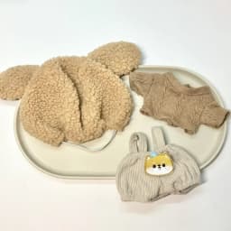 20CM Doll Clothes Long Sleeves Sweatshirt Cute Doll Tops Hoodie For Idol Dolls Accessories Doll's Clothing Stuffed Toy