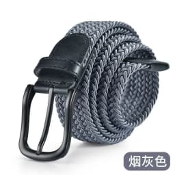 100cm 110cm 120cm New Design High Quality Men Casual Belt Woven Buckle Elastic Canvas All match Women Pants Versatile Sense