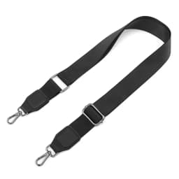 3.8cm Width Black Nylon Shoulder Bag Strap Adjustable Replacement Detachable Belt for Women Messenger Bag Handle Handbag Belt