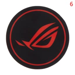 Power Supply 80plus Certification Computer Host Fan Sticker Exhaust Fans Label Chassis Fan Stickers Graphics Card Fans Sticker