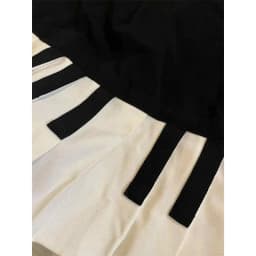 High Waist Pleated Ropa Mujer Black White Piano Skirt Fashion All-match Skirts Hot Sale Popular Faldas Woman 2026 New Clothes