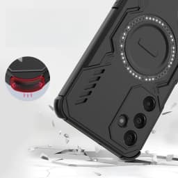 Armor Heat Dissipation Case for Samsung Galaxy A17 A07 A16 A06 A26 A36 A55 A56 A35 A15 A25 Magnetic Wireless Charge Cover Case