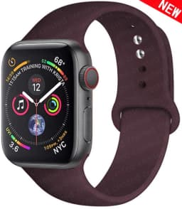 Strap For Apple Watch band 45mm 44mm 41mm 42mm 40mm 49mm 38mm Silicone correa bracelet iWatch series 9 8 5 4 3 8 6 SE 7 Ultra