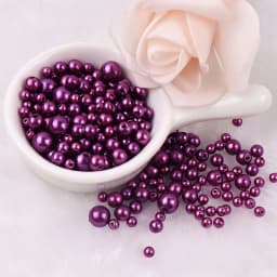 150PCS With Hole ABS Imitation Pearl Bead 3/4/6/8MM Round Plastic Acrylic Spacer Bead for DIY Jewelry Making Findings