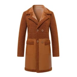 Large Size Jacket Women's New Two-Sided Fur Coat Autumn Winter 2025 Lambswool Outerwear Long Padded Overcoat Ladies Leather Tops
