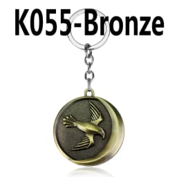 Dragon House Keychain Targaryen Dragon Shape Keyring for Fan Collection Accessories Friends Gift