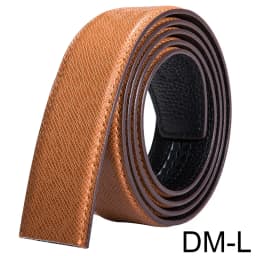 3.5cm Cowskin Genuine Leather Belts for men Replacement Belt without buckle Crocodile Solid Brown Blue Red Black Leather Belts