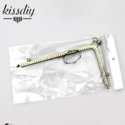 18.5*11 L shape Smooth bronze Right Angle crystal Gemstone Coins Purse Frames Metal Kiss Clasp Bags 10 pcs/lot
