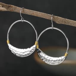 Elegant Concise Design Golden Plated Hoop Earrings for Women Bohemian Style Daily Versatile for Wedding Vintage Perfect Jewelry