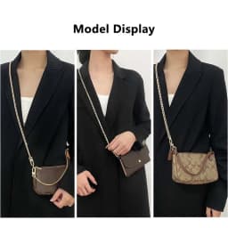 HAVREDELUXE Bag Chain Three-in-one Transformation Metal Bag Messenger Copper Chain Bag Chain Accessories Single Purchase