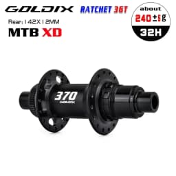 GOLDIX M370 32H Boost MTB Hub 36T Ratchet Center Lock Disc Brake Sealed Bearings HG XD MS 10-12 Speed Front Rear MTB Bicycle Hub