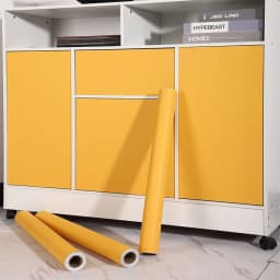 Solid Color Stickers Self-adhesive Waterproof PVC Bedroom Dormitory Wardrobe Wall Renovation Wallpaper DIY Home Decor