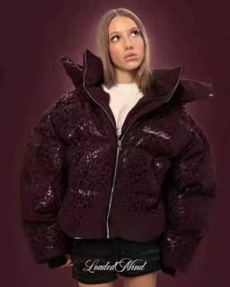 Women's Water-reactive Fabric Cotton Thick Warm Coat Vintage Zip Up Outerwear Casual Jacket Streetwear Fashion Hip Hop Parkas