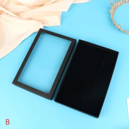 36-Slot Jewelry Ring Display Box Tray Organizer Velvet Organizer Storage Box Gift For Jewelleries Earrings Trinket Show Case