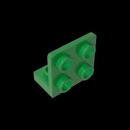 MOC PARTS GDS-642 ANGULAR PLATE 1.5 BOT. 1X2 2/2 compatible with lego 99207 children's toys Assembles Building Blocks Technical