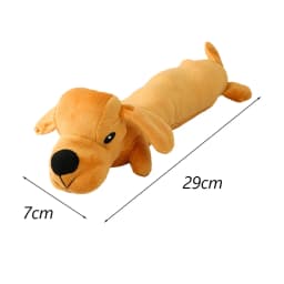 Fill Plush Pet Chew Toys for Small Medium Dogs Squeaky Puppy Dog Stuff Toy Poodle Pomeranian Mascotas Clean Teeth Accessories
