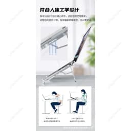 Suitable for Notebook Computer Bracket Aluminum Alloy Foldable Storage Portable Heat Dissipation Mobile Phone Tablet Bracket