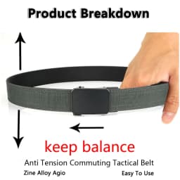 TUSHI New Hard Tactical Belt for Men 1100D Nylon Sturdy Metal Buckle Gun Belt Military Belt Outdoor Girdle IPSC Accessories Male