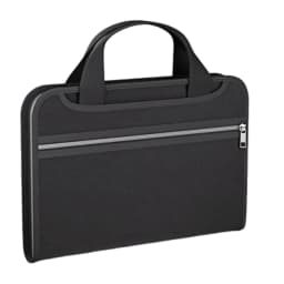 Large Capacity Fireproof Waterproof Document Bag Document Safe Storage Bag With Zipper Handheld File Organiser For Business