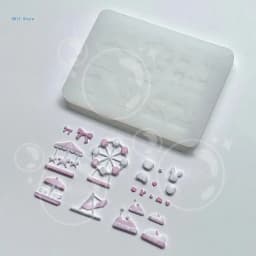 Silicone Dropping Mold for Handmade Craft Epoxy Accessories Molds Flexible Accessory Mould Jewelry Making Supplies