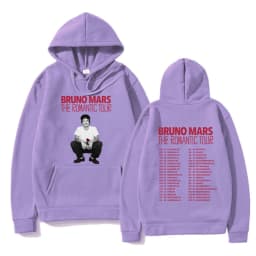 Bruno Mars The Romantic Tour 2026 Hoodie New Album Vintage Fashion Men/women Hoodies Harajuku Winter Clothes Pullover Sweatshirt