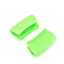 2PCS Silicone Anti-Scald Pot Handle Cover Non-Slip Pot Ear Clip Sleeves for Frying Cast Iron Skillet Pan Kitchen Tools