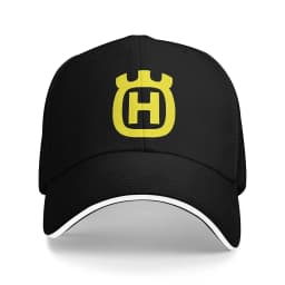 Summer Husqvarna Print Baseball Cap Running Hippie Fashion Custom DIY Sun Trucker Hat Unisex Men Sun-Proof Snapback Cap