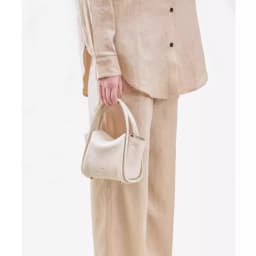 Songmont Yuanbao bag mini vegetable basket head layer cowhide handheld crossbody mini small cell phone bag