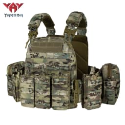 YAKEDA Quick disassembly training vest, detachable and expandable, comfortable, breathable, wear-resistant and tear resistant