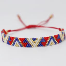 Miyuki Bead Bracelet Boho Style Woven Adjustable For Women Jewelry Multi colored geometric design Ladies Accessory Gifts Party