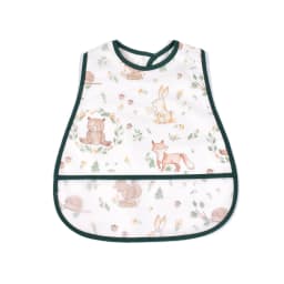 2023New Cartoon Pattern EVA Waterproof Pocket Lunch Feeding Bibs Adjustable Baby Bibs Cute Children Baby Apron Kids Burp Cloths