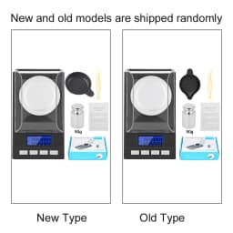 Digital Jewelry Scale Gem Scale Plastic Mini Portable High Accuracy 0.001g Jewelry Scale with LED Digital Display