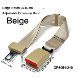 Adjustable Car Seat Belt Extender Suitable for 99% of Vehicle Models Safe Accessories 25cm 12cm 23cm 85cm Extend the Strap