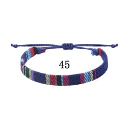 Woven Ethnic Nepal Bracelet Boho Women Men Fabric Thread Rope Hand Wrist Strap Weave Braid Wristband Luck Friendship Knot Bangle