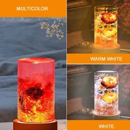 1-4PCS 6/8/10CM Round Wooden LED Night Light Base 3D Decorative Wooden Holder Display Stand Crystals Glass Ball Acrylic Decor