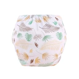 Baby Diapers Washable Reusable Nappies Grid Eco Friendly Cotton Baby Cloth Training Pant Cloth Diaper Adjustable Baby Fraldas