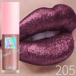 18 Colors Diamonds Glitter Lip Gloss Long Lasting Waterproof Liquid Lipstick Pearl Shining Lip Color Sparking Lip Makeup Women