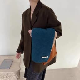 Laide's Scarves Korean Contrasting Color Sweet Simple Versatile Winter Knitted Thickened Velvet High-quality Luxury Brand Scarf